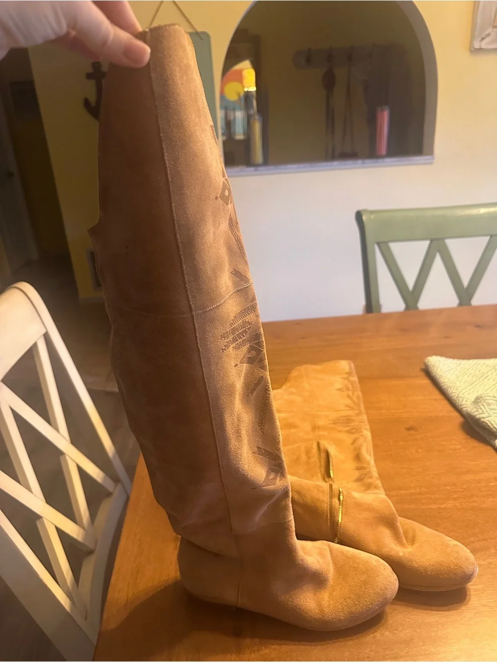 Vintage Western-style boots
